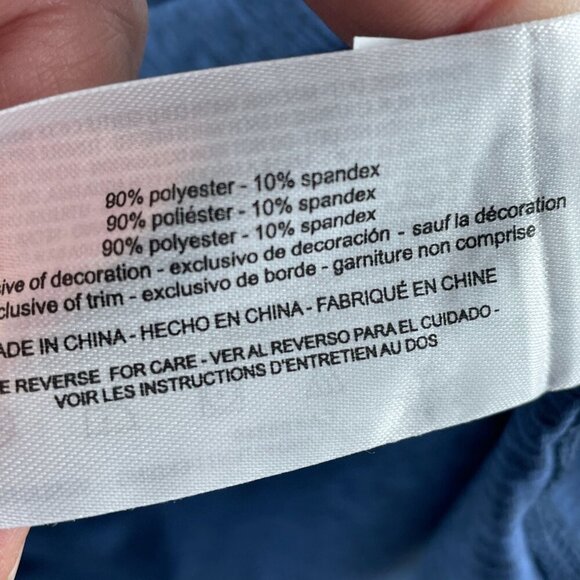 Bass Outdoor Microtech Perf SS Tee Big Dipper Blue L NWT 1692 - Picture 6 of 11